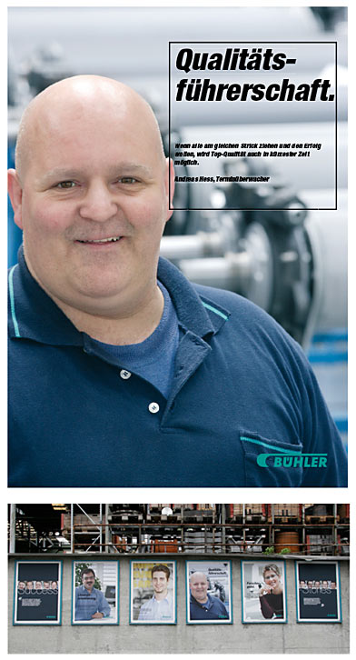 Aktueller Arbeitgeber: Baumer Management Services AG  Arbeitsbeispiele:Mitarbeit am Kundenmagazin «Sensorama»  gemäß CI-Vorgaben, Erstellen von Messematerial wie Messewände, Flyer ect.  